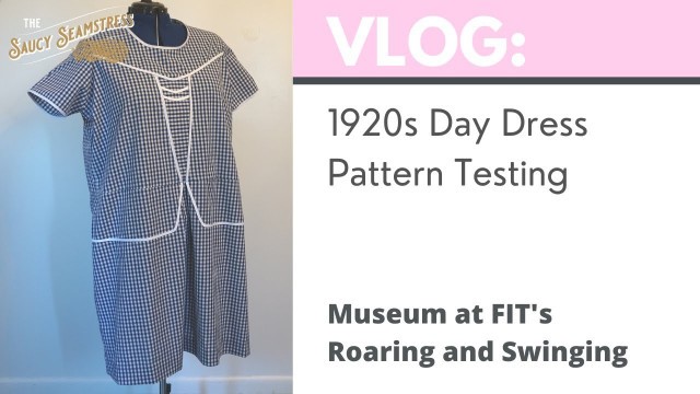 'Vlog: 1920s Day Dress, Roaring and Swinging'