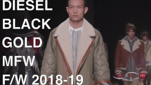 'DIESEL BLACK GOLD | FALL WINTER 2018-2019 | FASHION SHOW EXCLUSIVE'