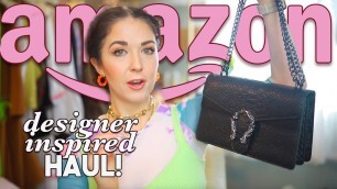 'Amazon Designer Inspired Haul 2022 | Bougie on a Budget Amazon Must Have\'s'