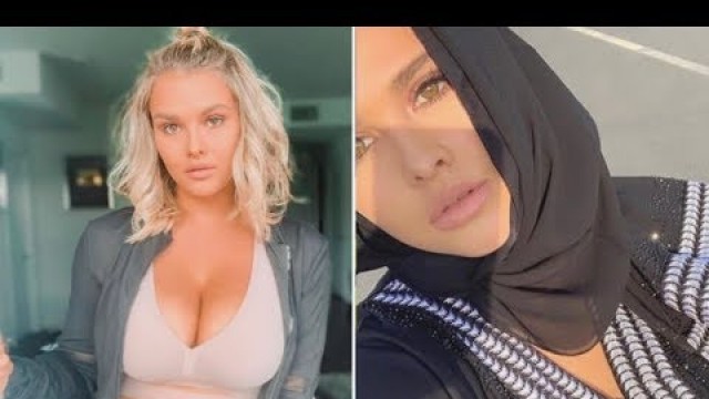 'the Russian fashion model \"Kinsey Wolanski\" Islam and the reason for its presence in Morocco'
