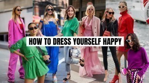 'The Happy Fashion Trend You NEED To Know About - Dopamine Dressing!'