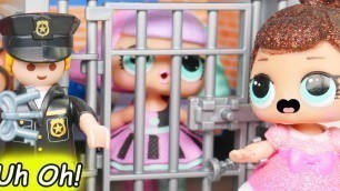 'LOL OMG Makeover with DIY Shoppie Jail and Big Sister Fashion Doll'