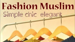 'koleksi basicAbaya || racunshopee||Fashion hijabers||fashion muslim'