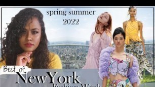 'BEST of New York Fashion Week // Spring Ready-to-Wear 2022'