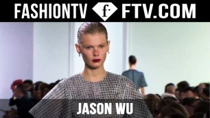 'Jason Wu Spring 2016 Collection at New York Fashion Week | NYFW | FTV.com'