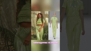 'Selena Gomez vs Model Wear Same Outfit 