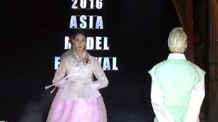 2016 Asia Model Festival "한국 전통의상 패션쇼(Korea traditional clothes fashion show)