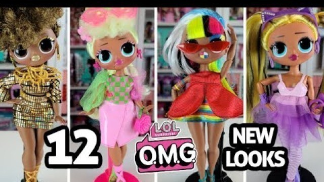 'LOL Surprise OMG Fashion Dolls 12 Looks! LOL Suprirse OMG Lights and More!'