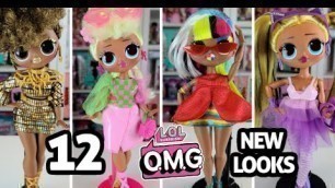 'LOL Surprise OMG Fashion Dolls 12 Looks! LOL Suprirse OMG Lights and More!'