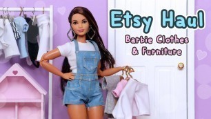 'Barbie Etsy Haul: Doll Clothes, Furniture & More! #3'
