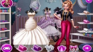 'Barbie game to play - Barbie Bridal Dress Designer Competition -  barbie dressup games for girls'