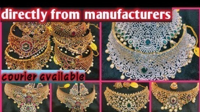 '#imitation jewellery manufacturers in hyderabad | Ravi jewellers  ep -2 | choker designs |wholesale'