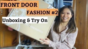 'FRONT DOOR FASHION #2 Unboxing & Try-On'
