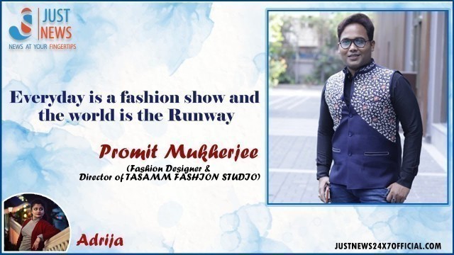 '#Live | Fashion advice from Promit Mukherjee | Just News|'