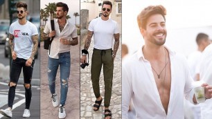 'Latest Summer Fashion Trends For Men In 2022 | Summer Outfit Ideas Men 2022 | The Men\'s Outfits'
