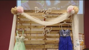 'Community Hosts Event Giving Away Free Prom Dresses'