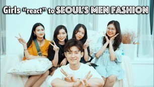 'Vietnamese Women Talk about Male Fashion in Seoul'