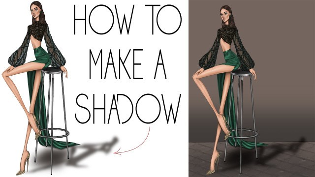 'Come creo l\'ombra ai miei figurini- Fashion Illustration'