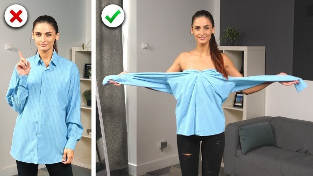 'Reuse your Old Clothes with these 12 Fashion DIY Hacks'