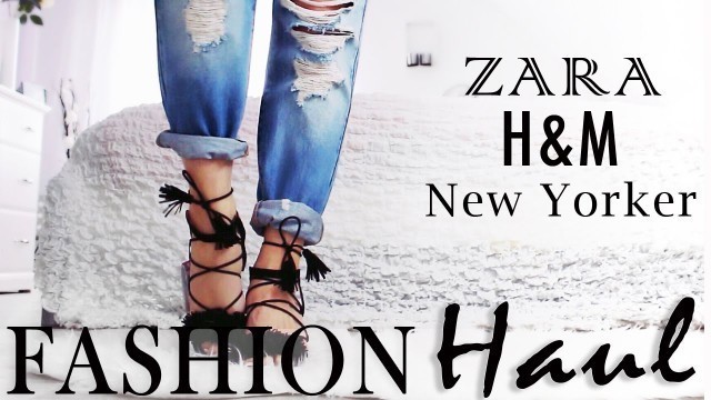 'TRY ON HAUL! FASHION! Zara, H&M & New Yorker - März 2016'