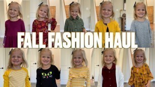 'TODDLER FALL FASHION SHOW | ADORABLE TODDLER TRYS ON 12 OUTFITS WITH BROKEN ARM AND PURPLE CAST'