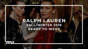 'Ralph Lauren Fall/Winter 2019 Ready-to-Wear Full Fashion Show | mcmag.ru'