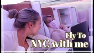'FLY TO NYC WITH ME & Unboxing My New Handbag! // Fashion Mumblr Vlogs AD'