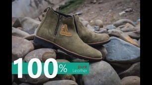 'CUSTOM MADE 100% GENUINE LEATHER CHELSEA BOOTS FOR MENS'