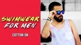 'SWIMWEAR FOR MEN BY COTTON ON'