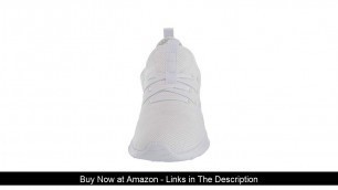 ☘️ adidas Women's Cloudfoam Pure Running Shoe, White/White/Light Granite, 9.5 Medium US
