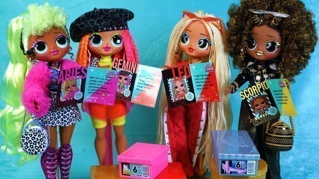 'L.O.L. Surprise! OMG Lady Diva, Neonlicious, Swag & Royal Bee Fashion Dolls!'