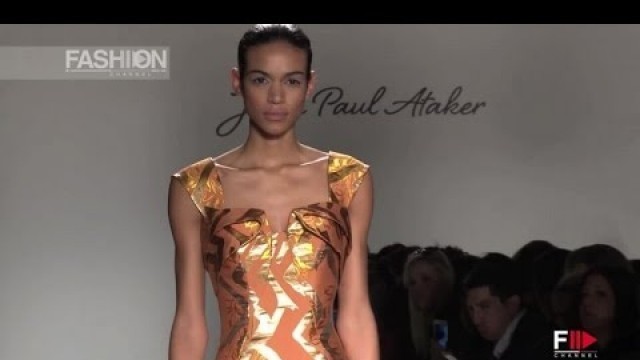 'JOHN PAUL ATAKER Full Show Fall 2016 New York Fashion Week by Fashion Channel'