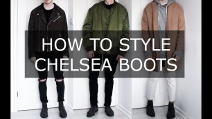 'How To Style Chelsea Boots | Mens Fashion advice| Gallucks'