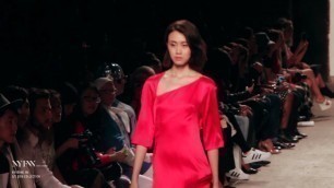 'Vivienne Hu SS16 New York Fashion Week Runway'