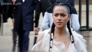 'Nathalie Emmanuel [Game Of Thrones / Fast And Furious] - Valentino SS20 fashion show - 29.09.2019'