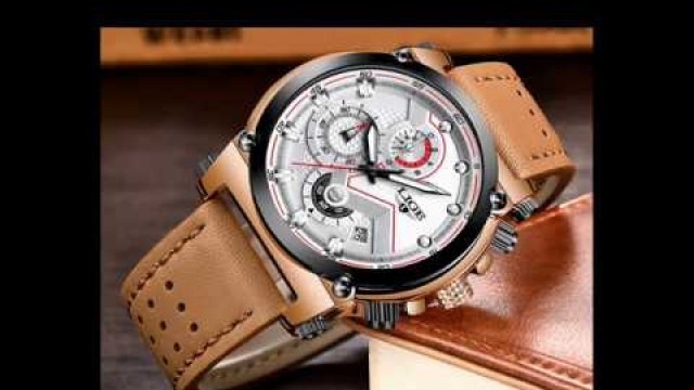 'Reloje 2018 LIGE Men Watch Male Leather Automatic date Quartz Watches Mens Relogio Masculino $20'