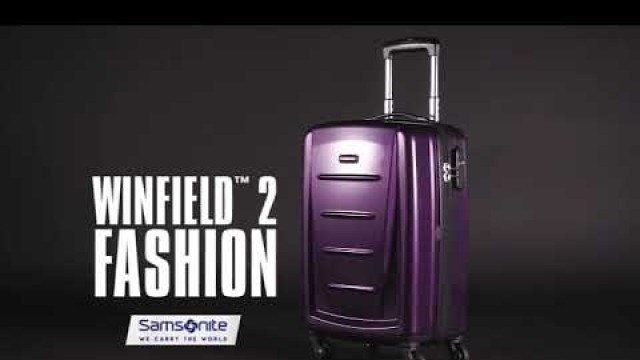 'Samsonite Winfield 2 Hardside Expandable Luggage with Spinner Wheels, Brushed Anthracite'