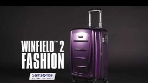 'Samsonite Winfield 2 Hardside Expandable Luggage with Spinner Wheels, Brushed Anthracite'