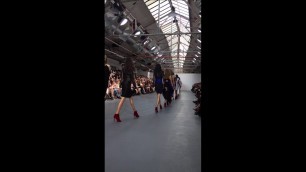 'ISSA - finale at London Fashion Week ss16'