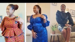 'TRYING OUT SUPER BEAUTIFUL AFRICAN ANKARA DRESSES| NIGERIAN ATTIRE HAUL'