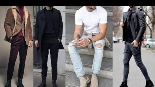'Combat Boots vs Chelsea Boots Which Better   @Men\'s Trendy Outfits'
