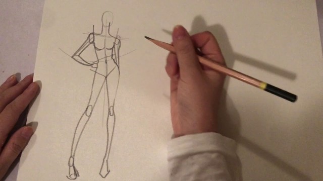 'How to draw a fashion figure'