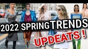 '2022 Spring Fashion trends updeats!|The Best look For You|FASHION 2022 Trends-MI Fashion'